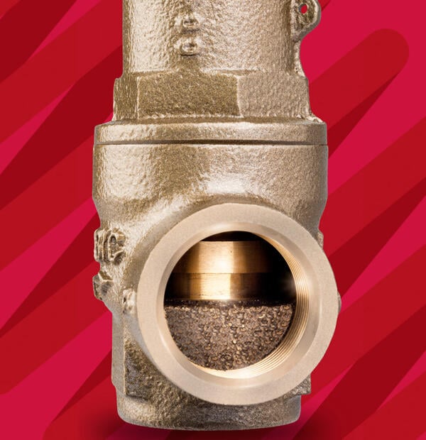 NABIC Fig 500L Pressure Relief Valve DN20 Close Up