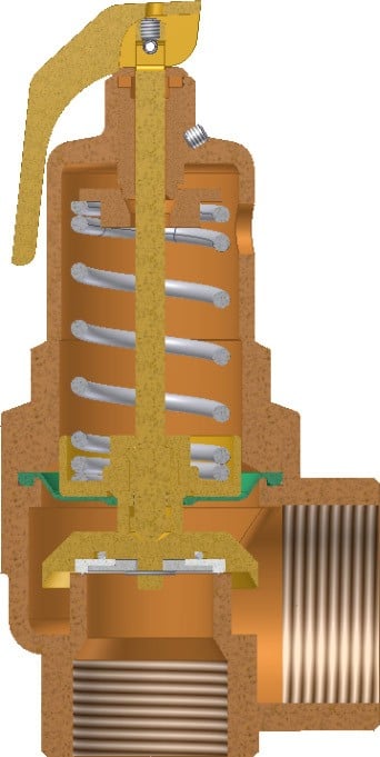 Safety Valve Cross Section